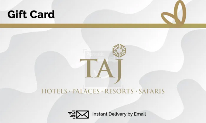 Taj Hotels E-Gift Card