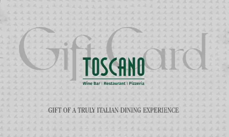 Toscano B2B E-Gift Card