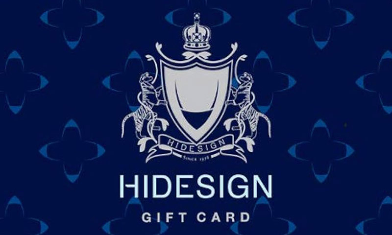 Hidesign E-Gift card