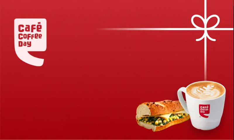 Cafe Coffee Day E-Gift Cards