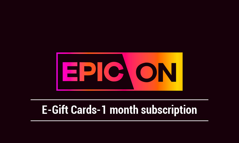 Epic On  E-Gift Cards-1 month subscr...